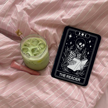 The Reader Black Skeleton Celestial Card product type