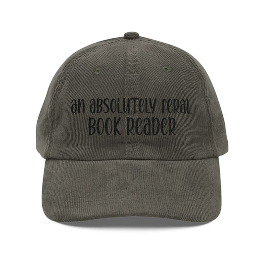 An Absolutely Feral Book Reader Hat for Enthusiasts