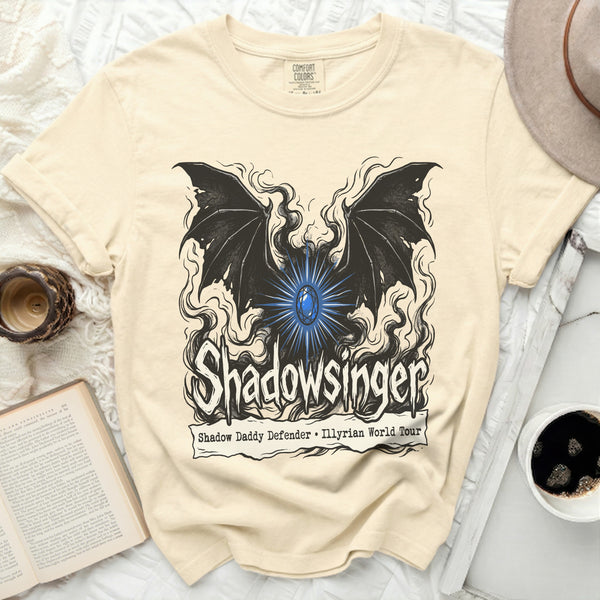 Shadowsinger Tour Illyrian Warrior Tee in Ivory