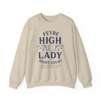 Feyre High Lady Night Court Graphic Sweatshirt