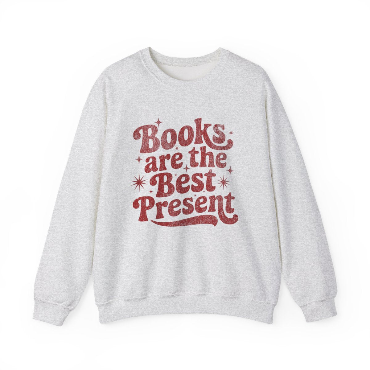 Books Are The Best Present Graphic Sweatshirt