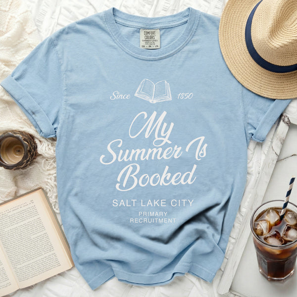 Booked Summer Legacy Tee in Chambray