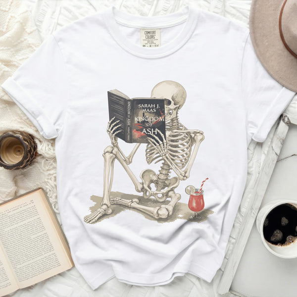 Kingdom of Ash Skeleton Tee in White