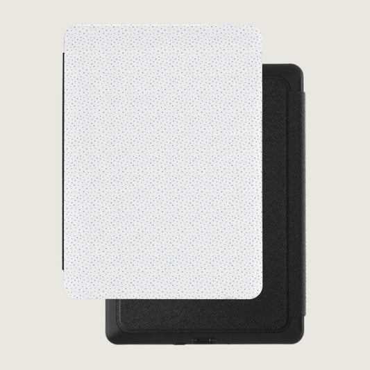 Minimalist Blue Dotted Design Tablet Cover