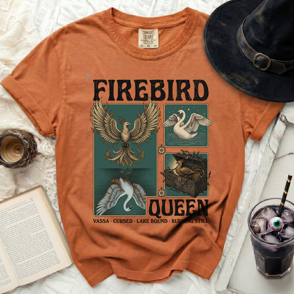 Firebird Queen Fantasy Tee in Yam
