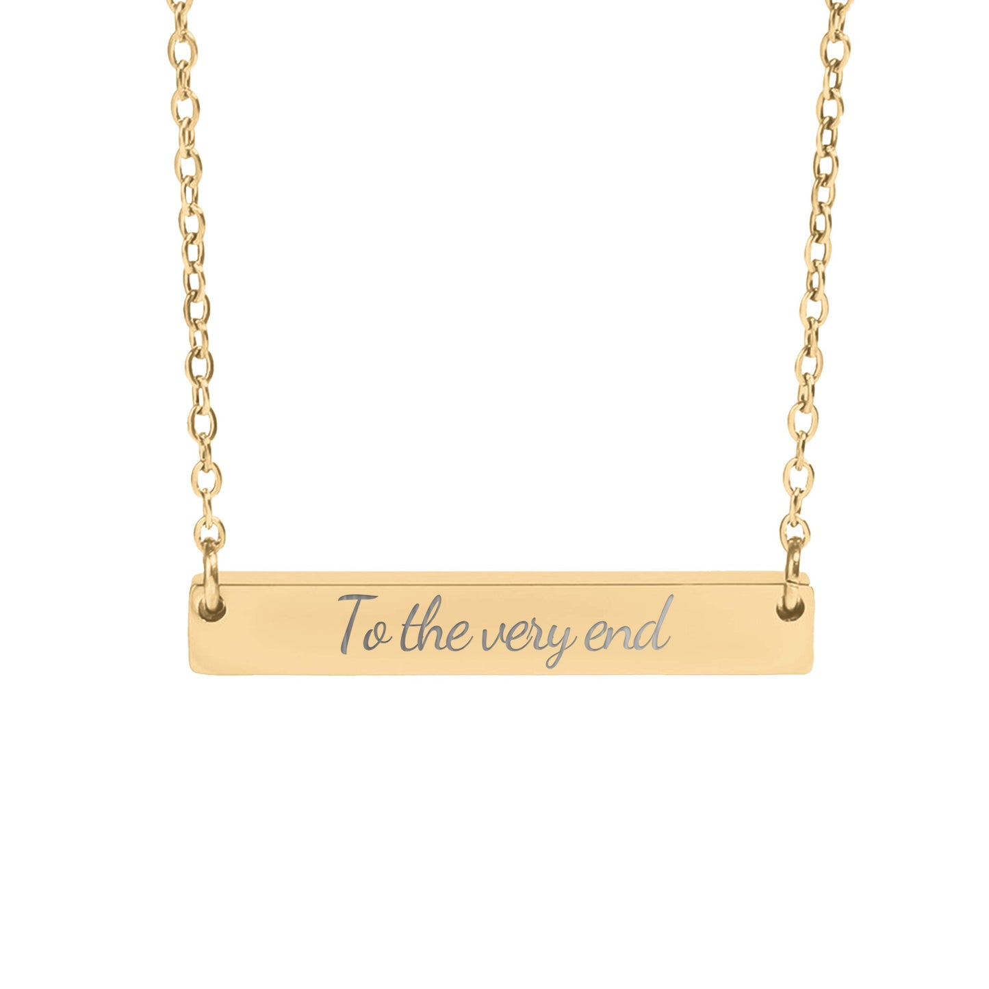 To the Very End Necklace - MagicMerchEmporium