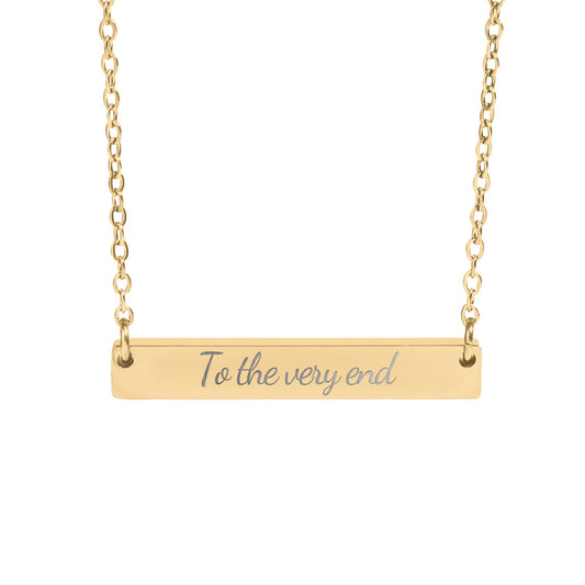 To the Very End Necklace - MagicMerchEmporium