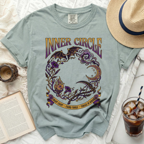 Night Court Inner Circle Tee in Bay
