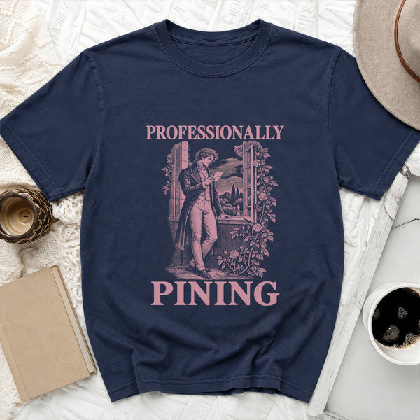 Professionally Pining Tee in True Navy