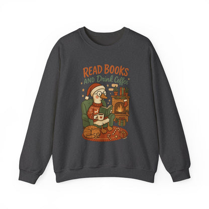 Cozy Read Books and Drink Coffee Sweater Product