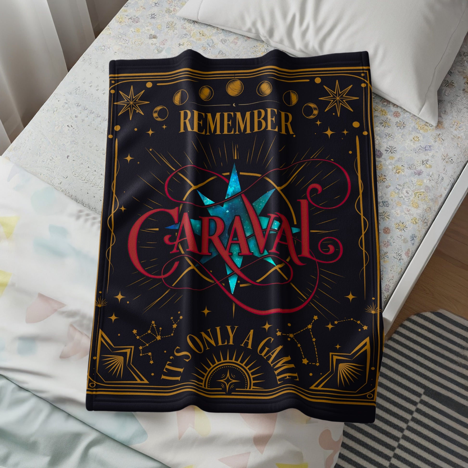 Remember Caraval Keepsake A Great Gift Idea Blanket