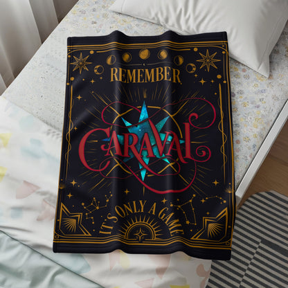 Remember Caraval Keepsake A Great Gift Idea Blanket