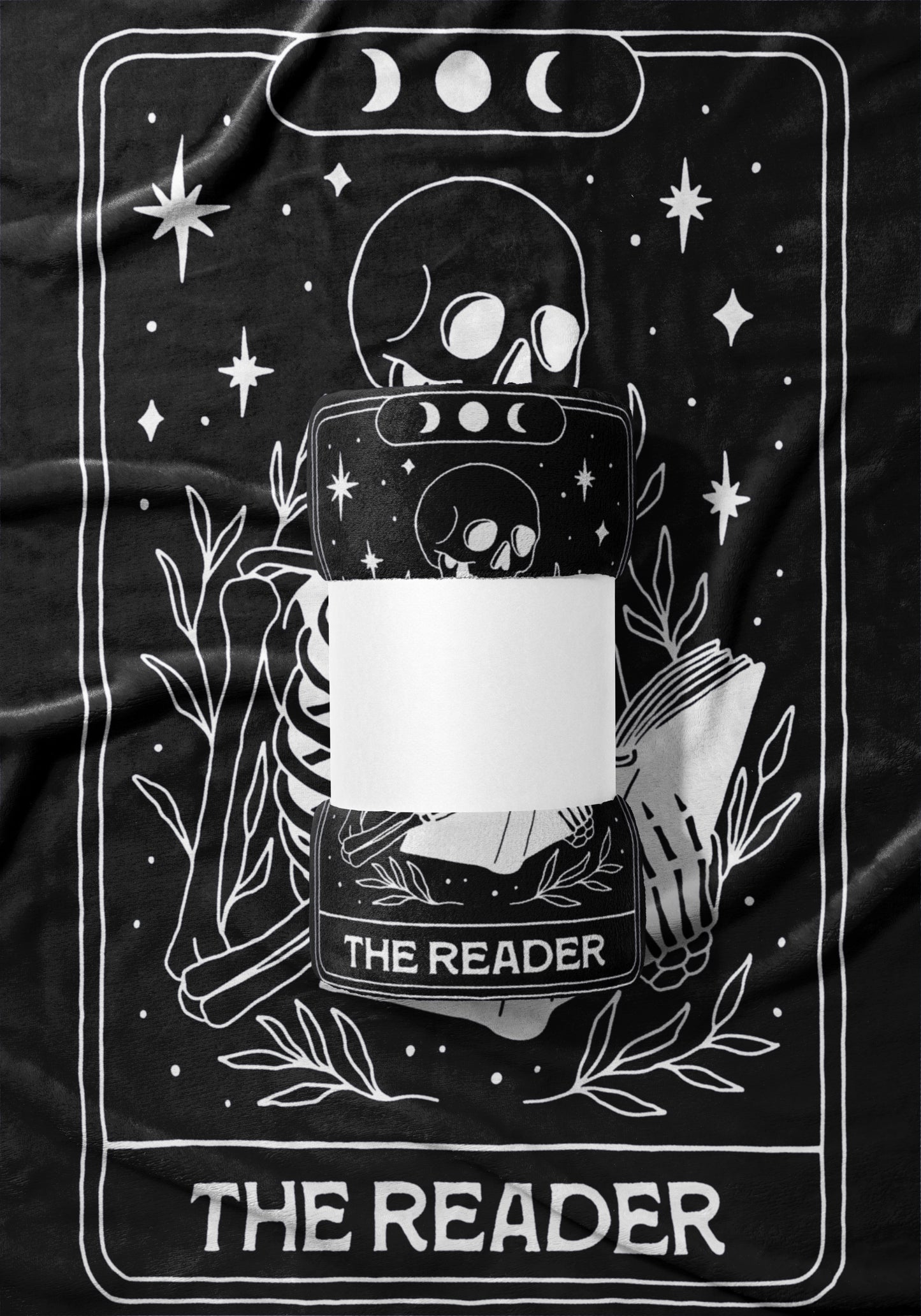The Reader Tarot Card Inspired Design Blanket
