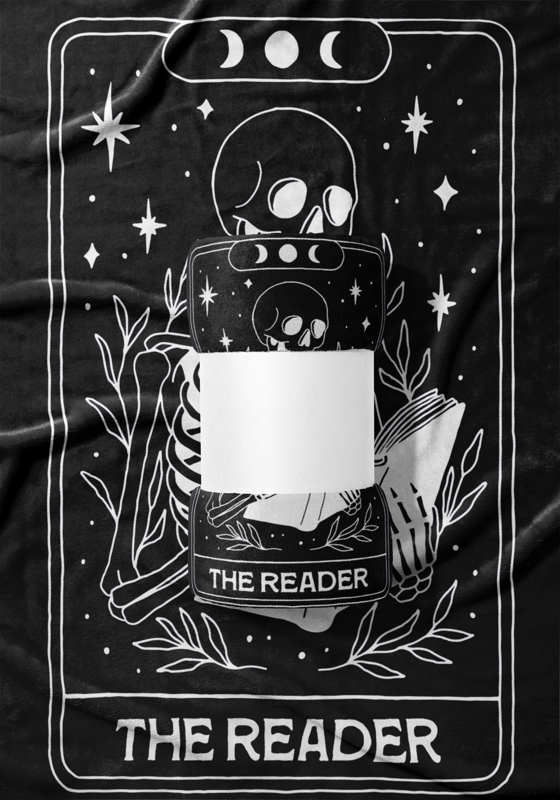 The Reader Tarot Card Inspired Design Blanket