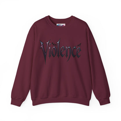"Violence" Graphic Sweatshirt - MagicMerchEmporium