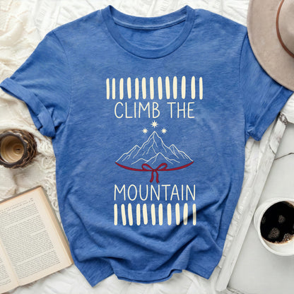 Blue Climb The Mountain Stars Graphic Inspirational product type