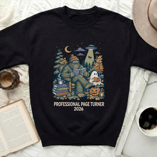 Cozy Cryptid Sweatshirt in Black