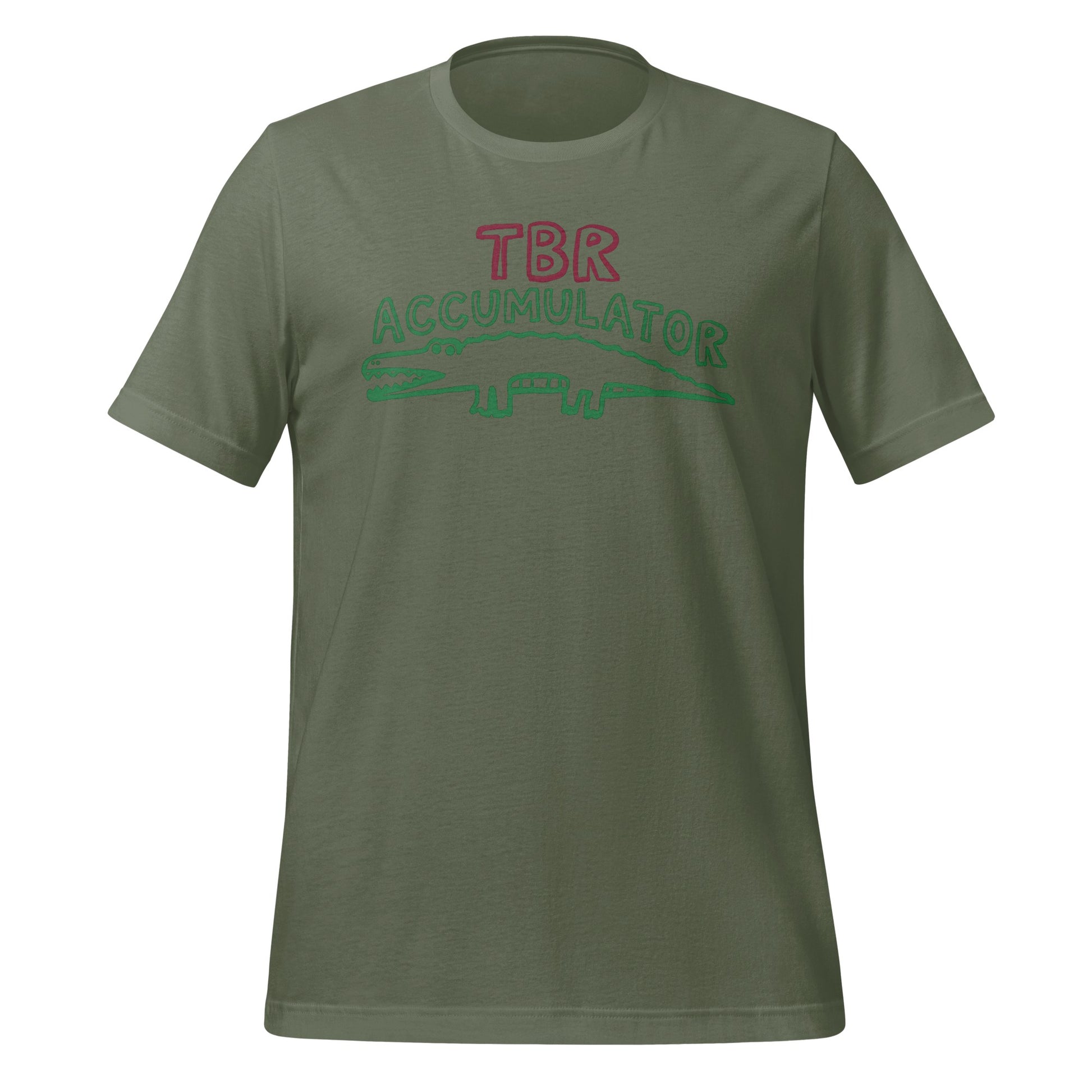 TBR Accumulator Graphic Green T-Shirt