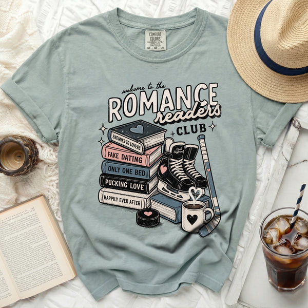 Pucking Love Romance Readers Tee in Bay