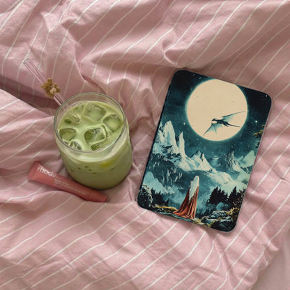 Moon Dragon Mountains Figure Night Fantasy product type