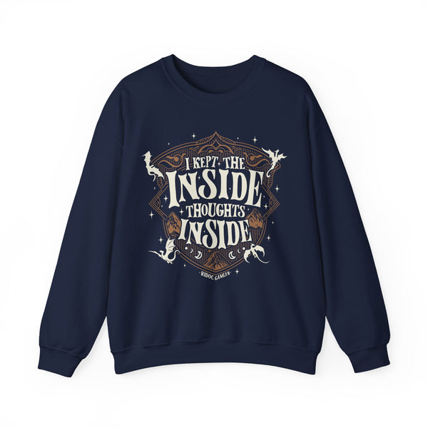 Inside Thoughts Inside Shirt in Navy