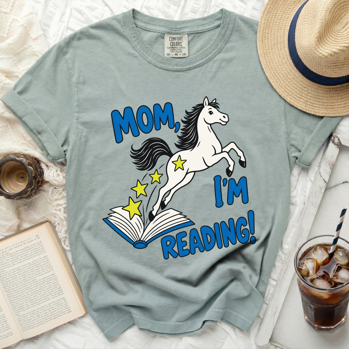 Mom I'm Reading Tee