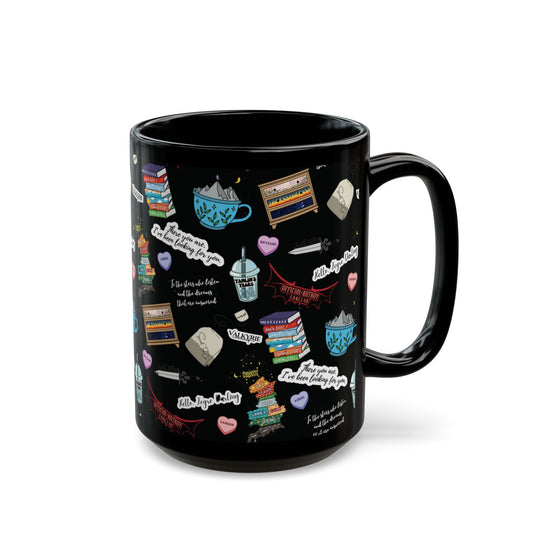 Black Feyre & Rhysand Lover’s Essential Mug