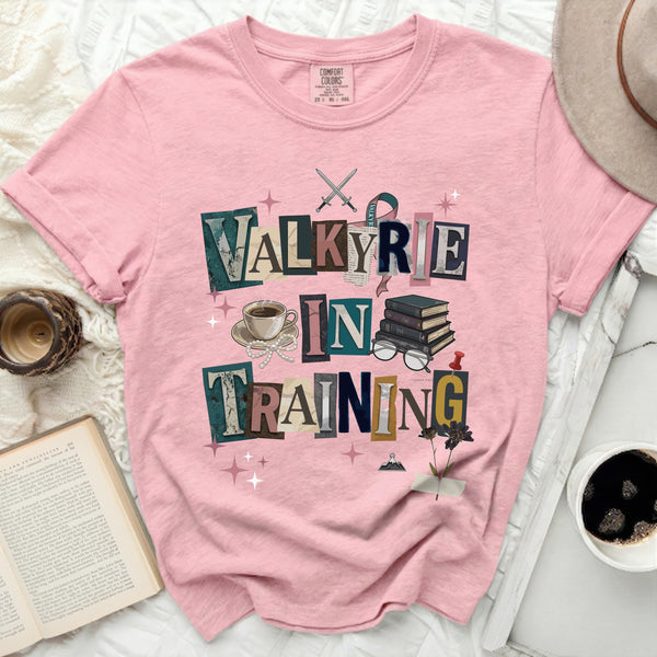 Valkyrie in Training Tee in Blossom