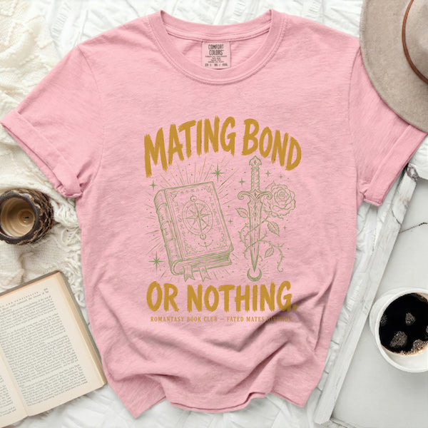 Mating Bond Or Nothing Tee in Blossom