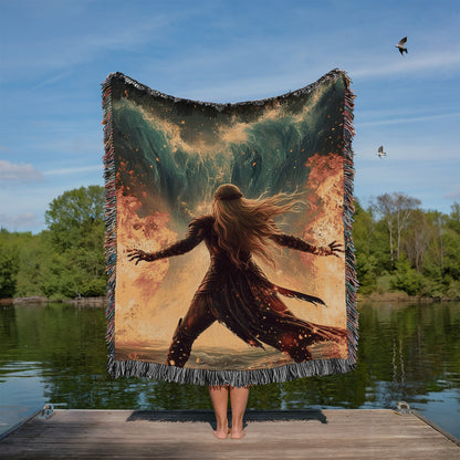 Bookish Aelin Throne of Glass Blanket