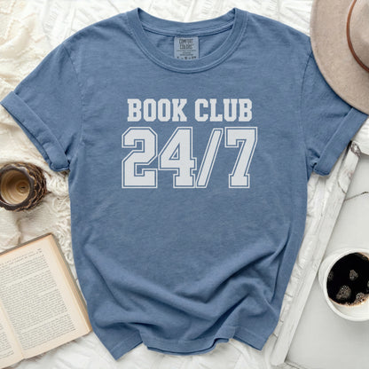 Book Club 24/7 Tee