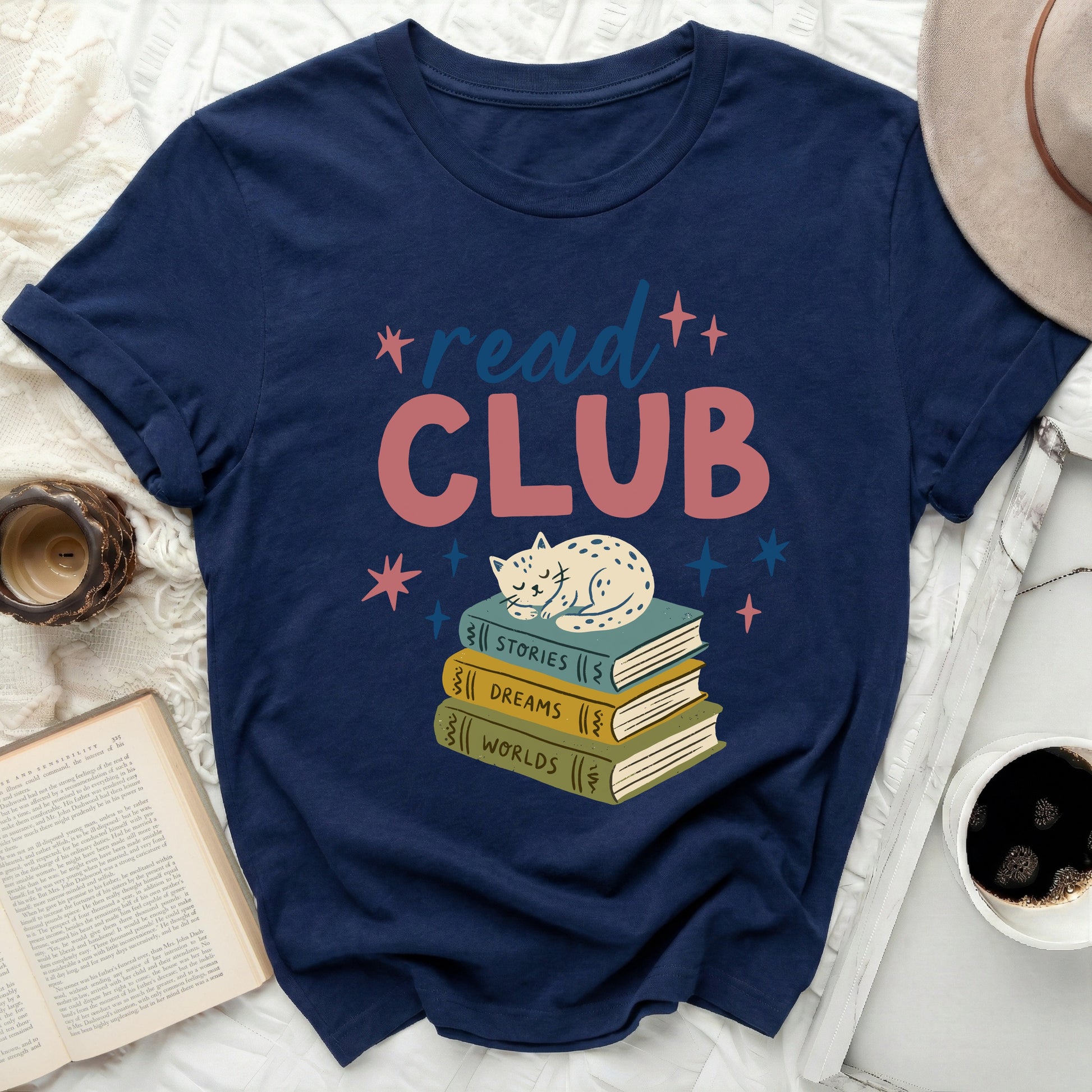 Read Club Cat Stories Dreams Worlds Reading product type