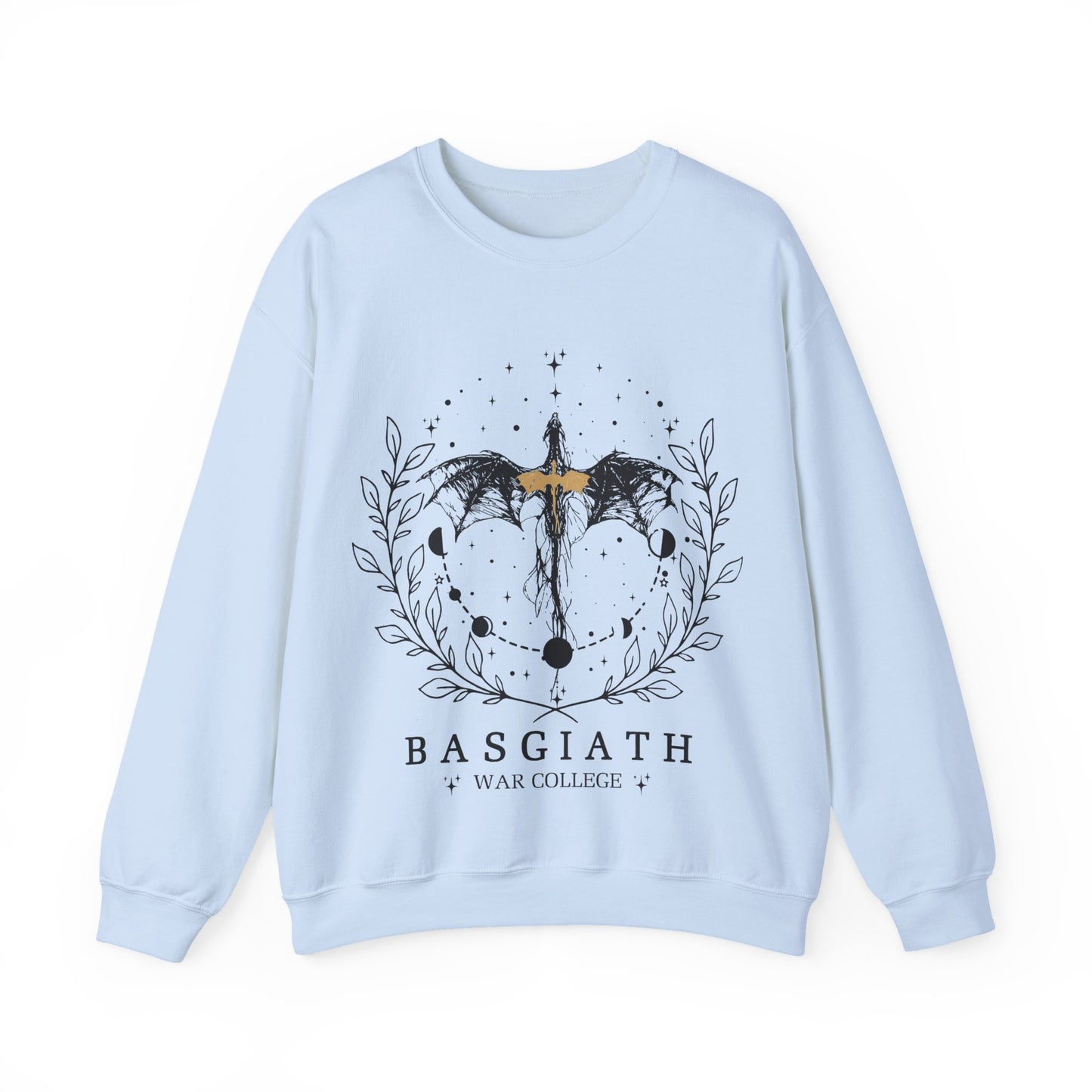Fourth Wing "Basgiath War College" Dragon Sweatshirt - MagicMerchEmporium