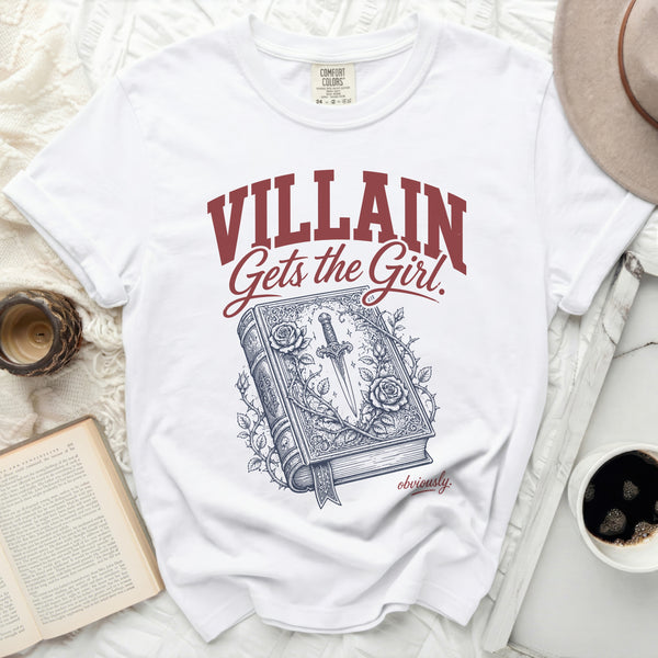 Villainous Charm Storybook Tee in White