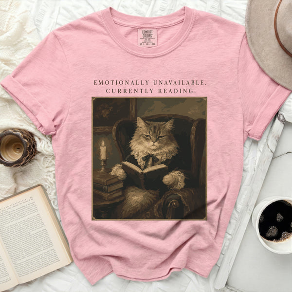 Unavailable Reader Cat Tee in Blossom