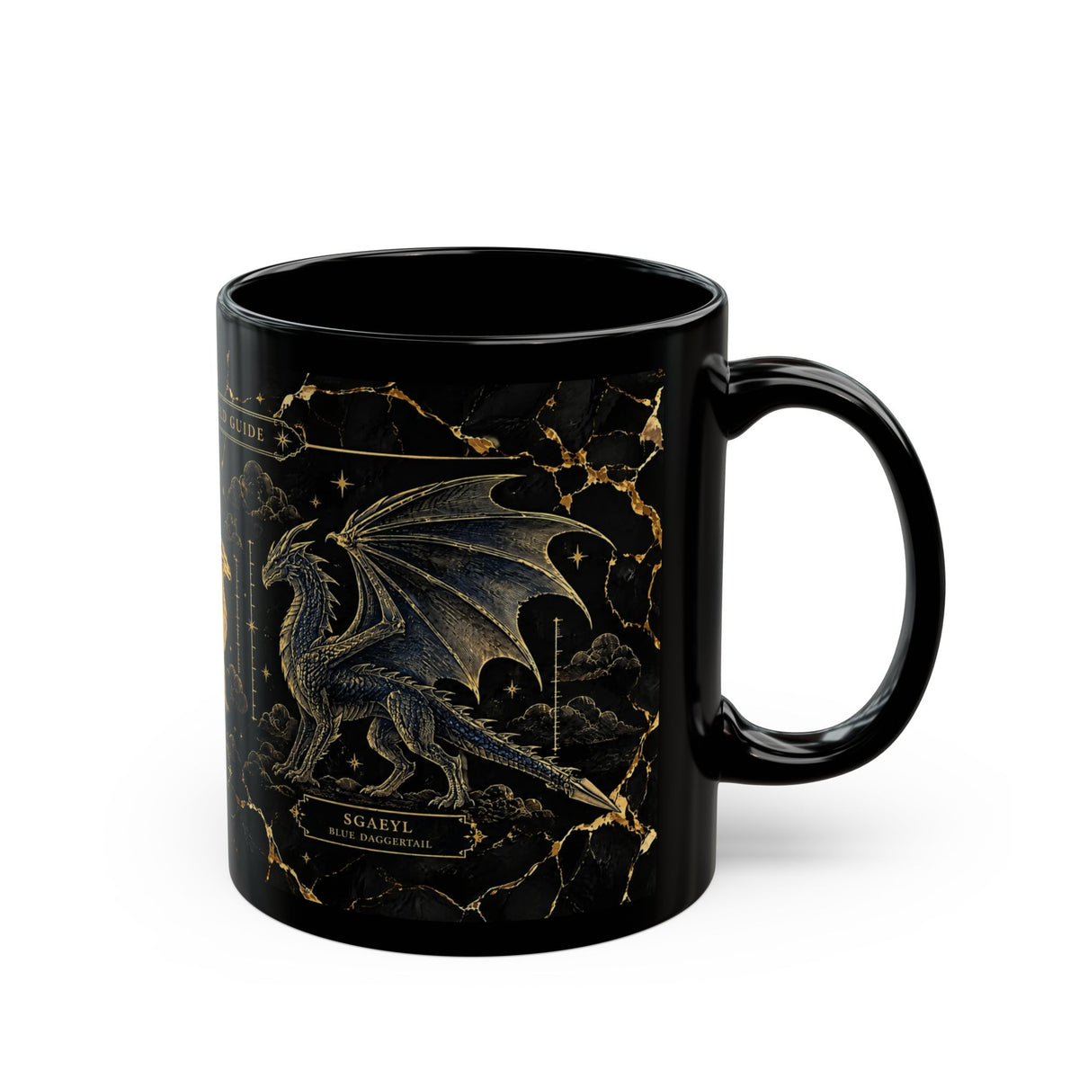 Fourth Wing Dragon Field Guide Mug