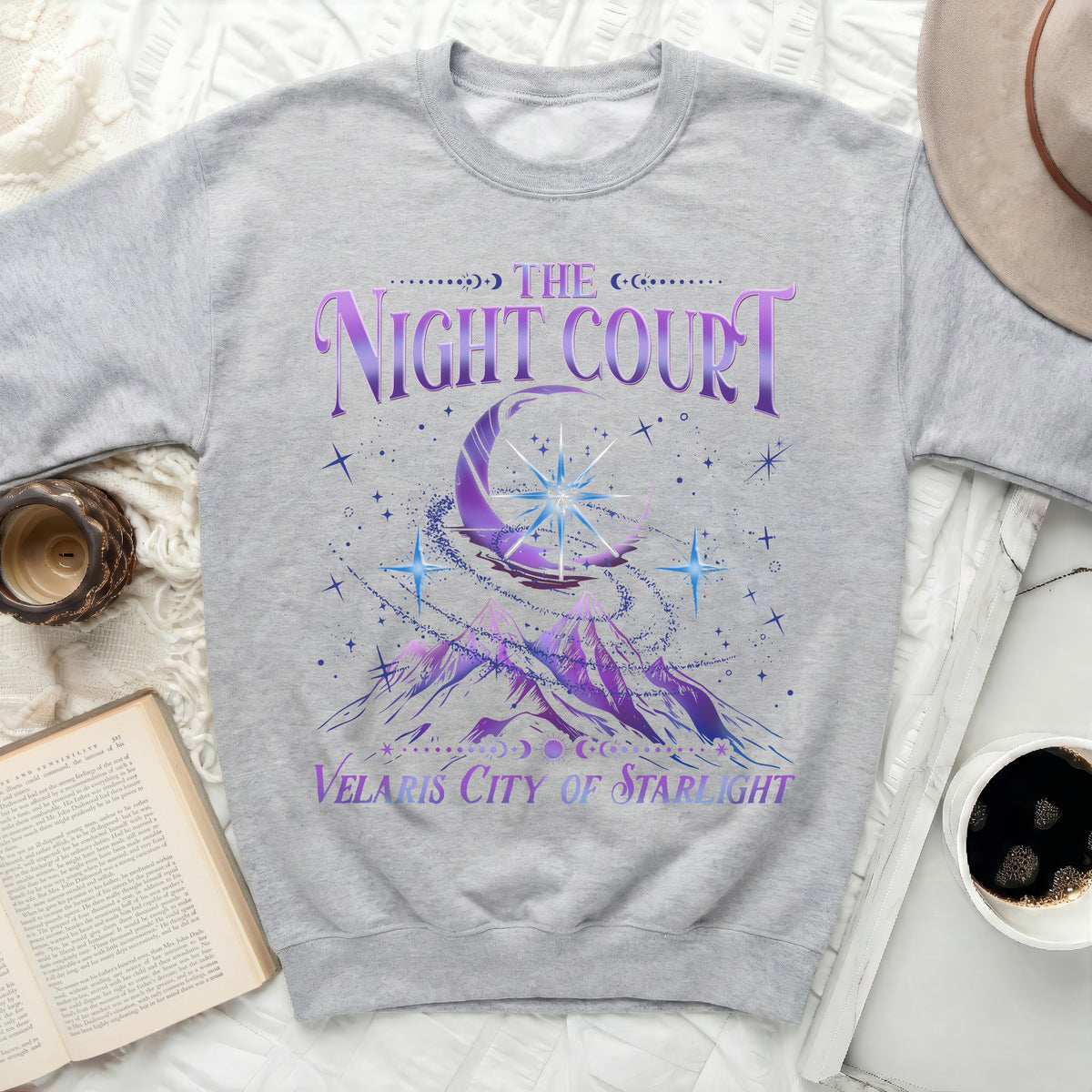 The Night Court Velaris City of Starlight graphic sweatshirt