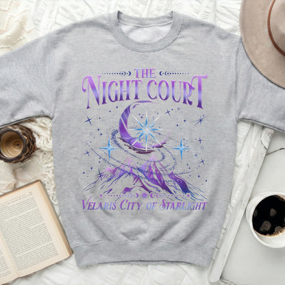 The Night Court Velaris City of Starlight graphic sweatshirt