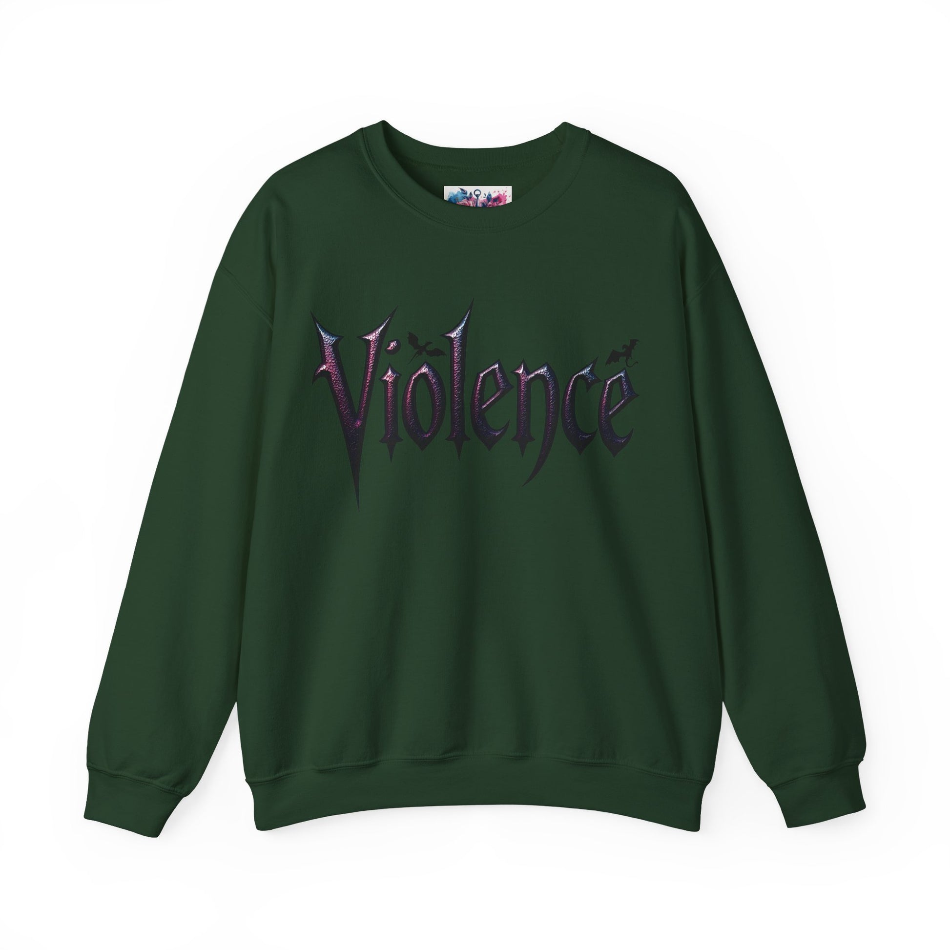 "Violence" Graphic Sweatshirt - MagicMerchEmporium
