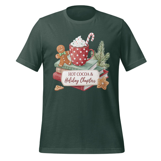 Hot Cocoa and Holiday Cheer Graphic Tee