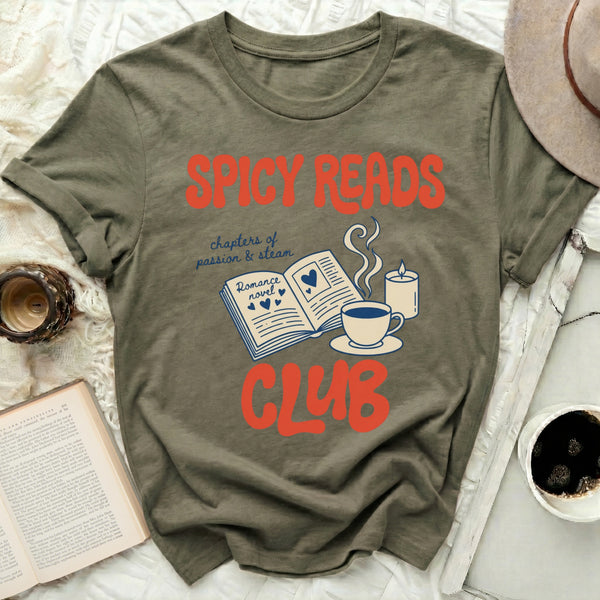 Passion & Steam Club Tee in Military Green