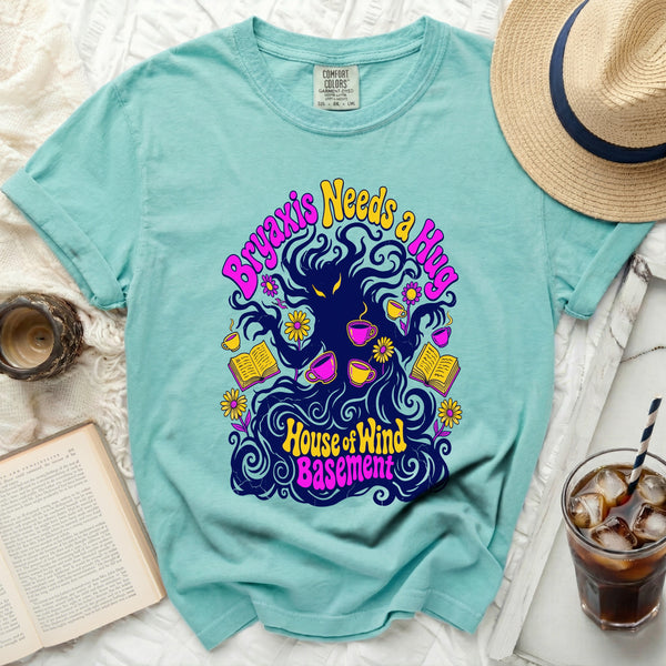 Bryaxis Needs Hugs Tee in Island Reef