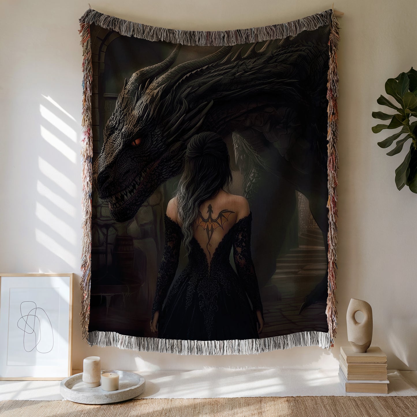 Tairn Dragon Rider Blanket