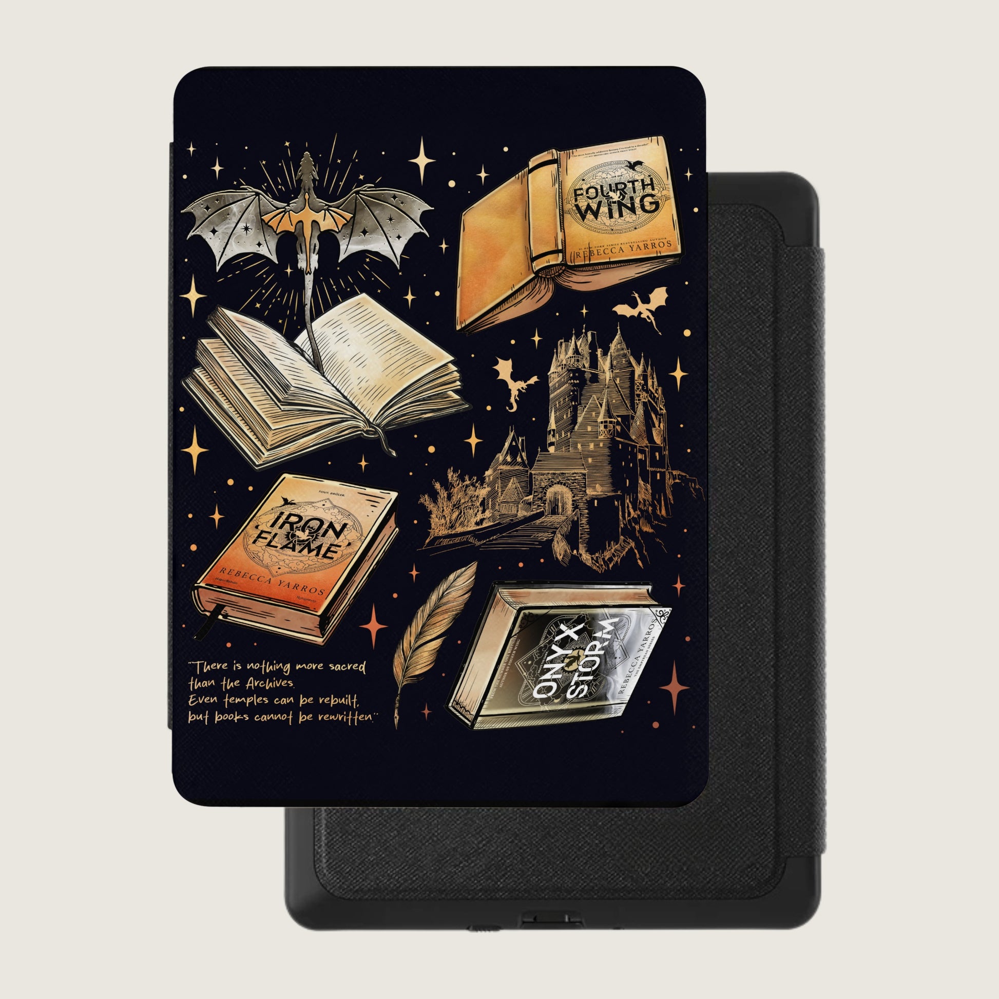 Rebecca Yarros Empyrean Series Fantasy Books Dragons Castle product type