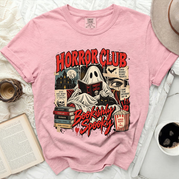 Horror Club Tee in Blossom