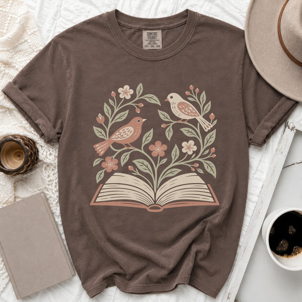 Storybook Garden Tee in Espresso