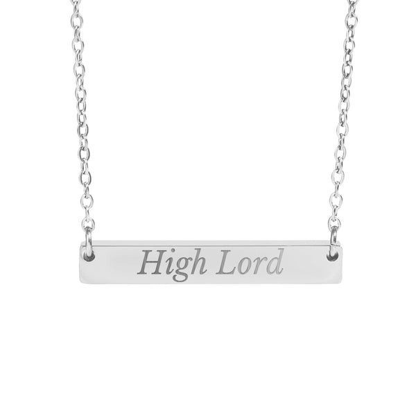 High Lord Necklace in Stainless Steel (Silver)
