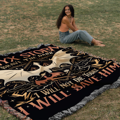 Onyx Storm Woven Throw