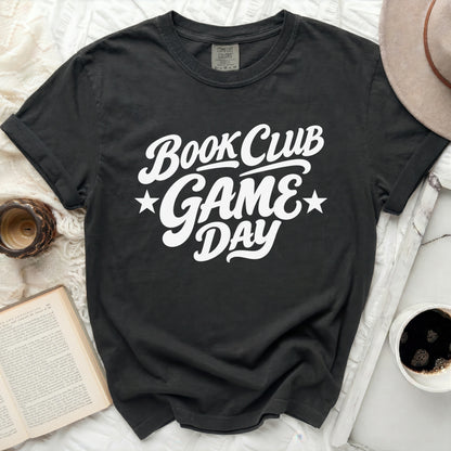 Book Club Game Day Tee