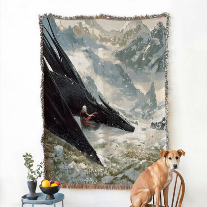 Abraxos Throne of Glass Woven Blanket